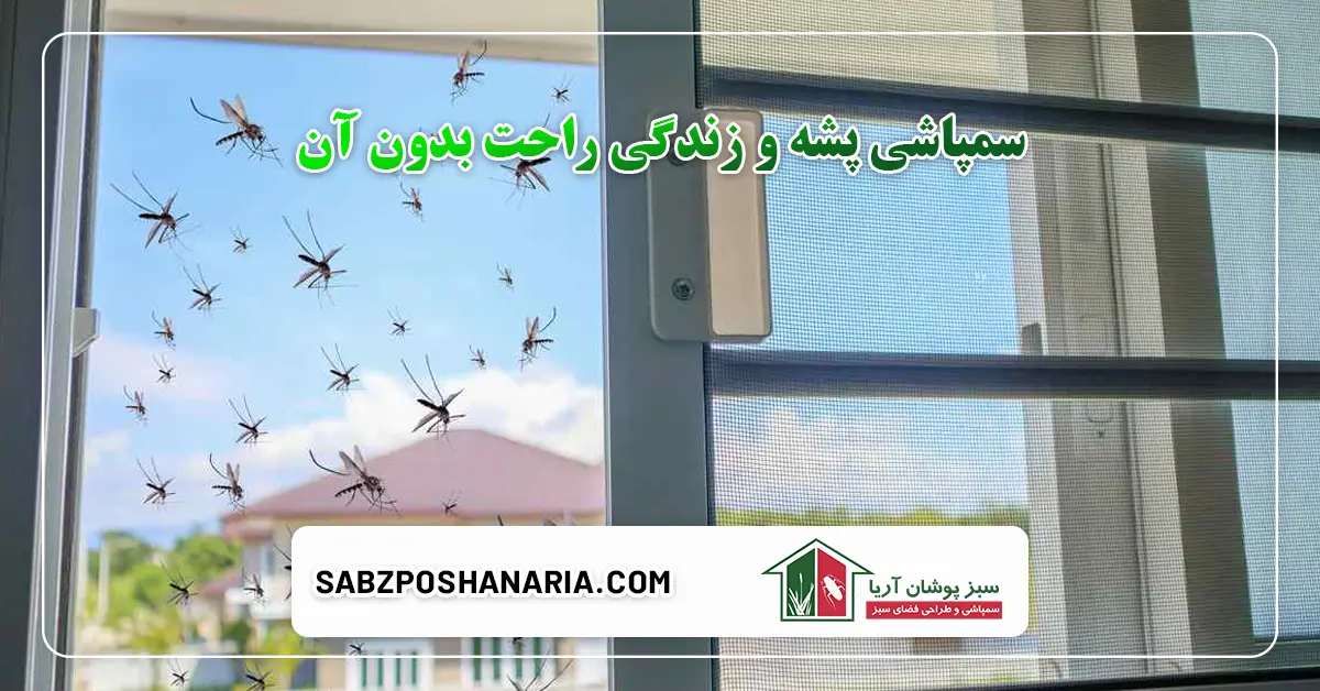 سمپاشی پشه و زندگی راحت بدون آن